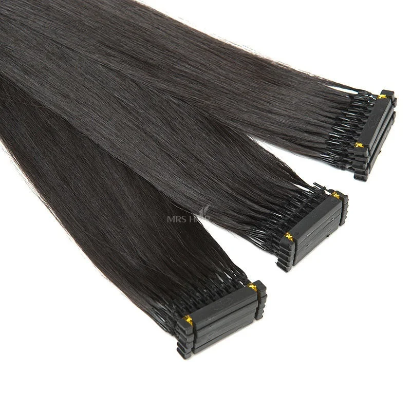 Installation Equipment Tools The Best Remy 6D Hair Extension Machine Double Drawn Human Hair 6D Hair Extensions
