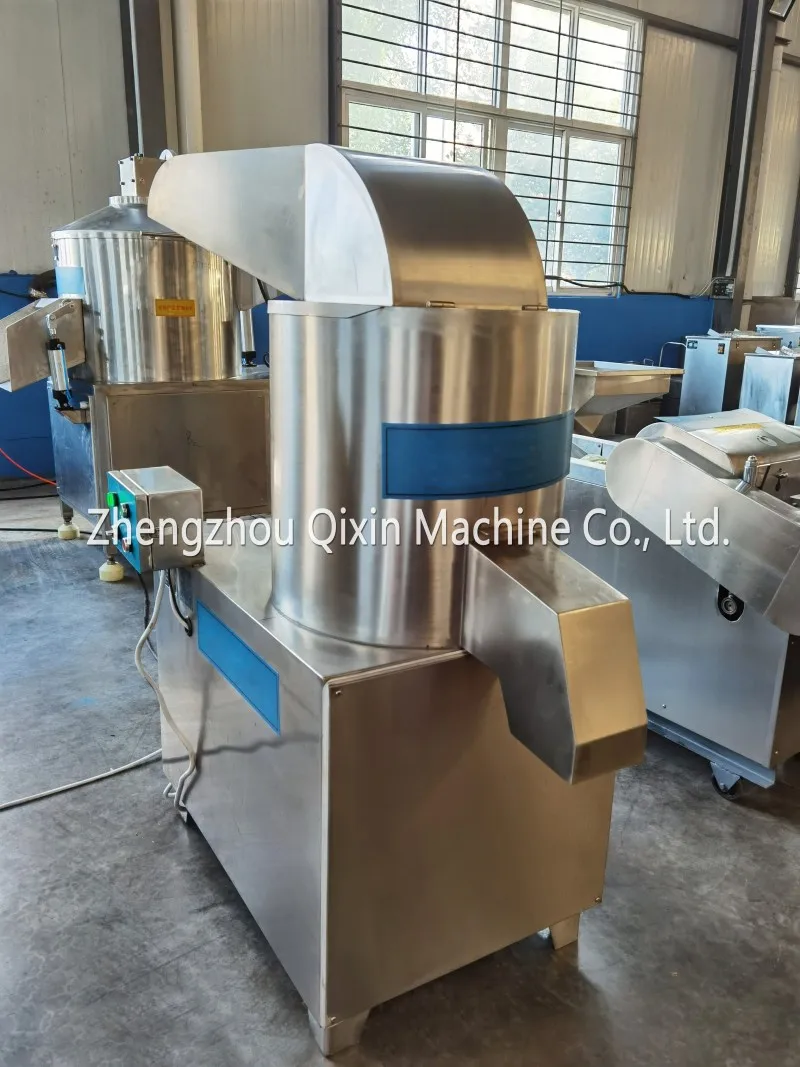 300kg per hour ginger garlic paste machine / vegetable and fruit pulp and sauce cutting machine / ginger paste cutting machine