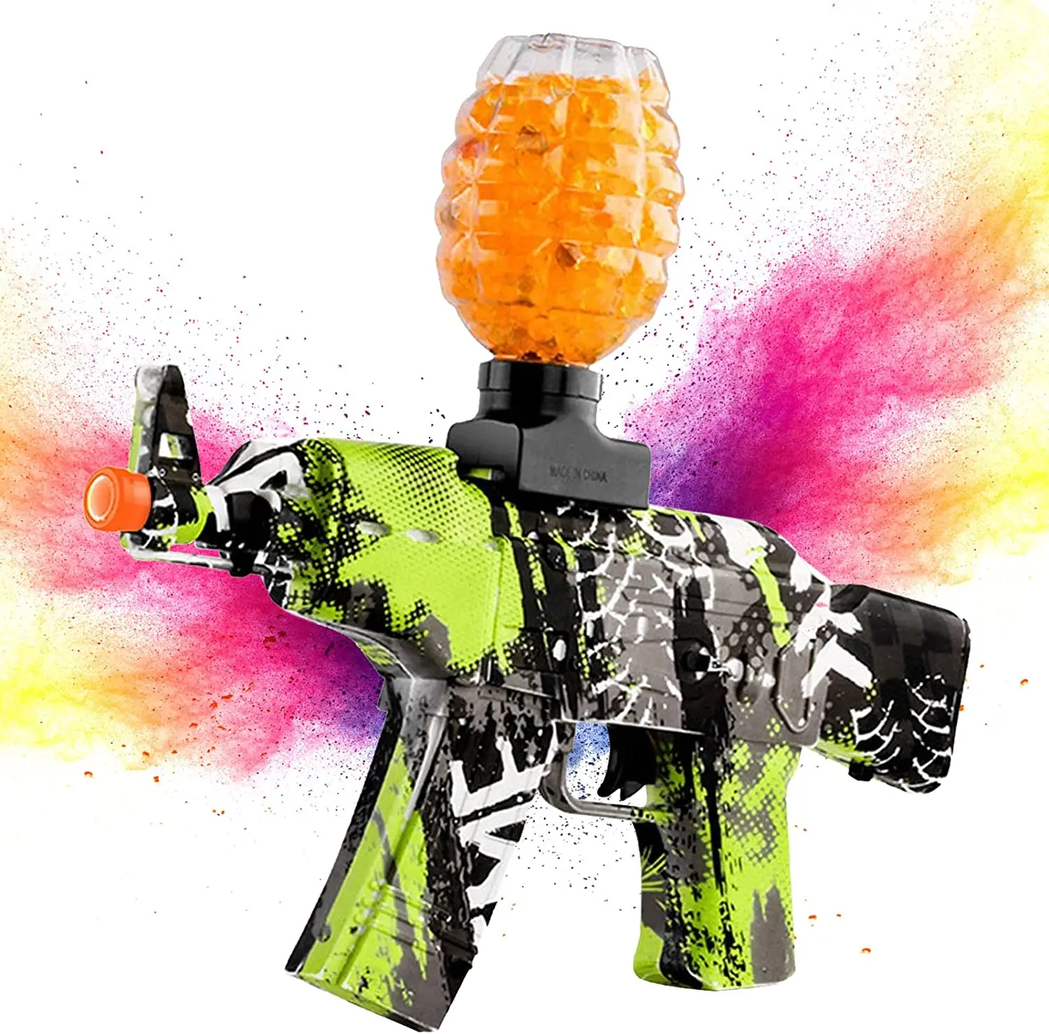 Amazon hot sale Splatter Ball Blaster Automatic Kid Gel Ball Blaster Gun Toy with 20000+ Water Beads and Goggles