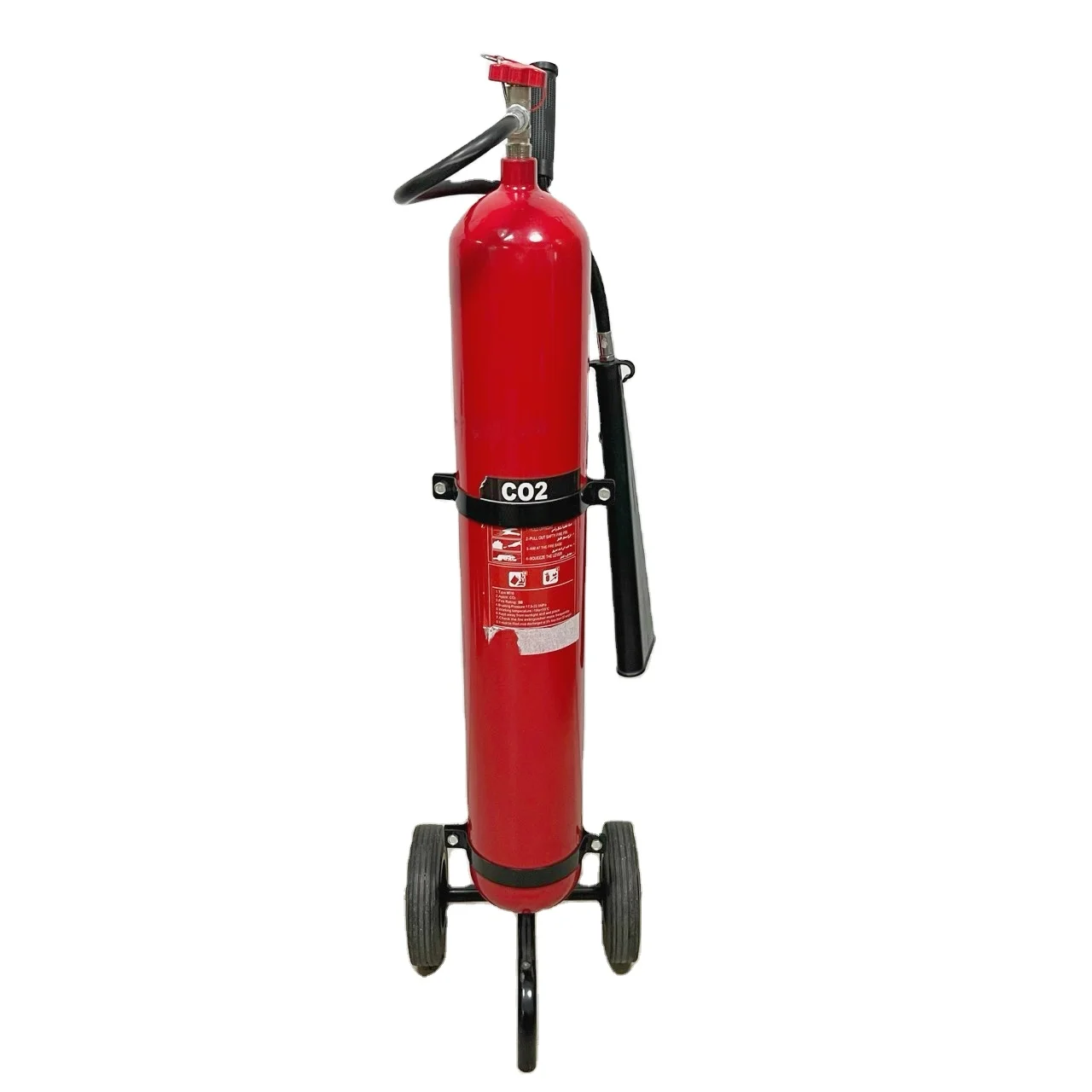 Огнетушитель СО2 тележки пожарного оборудования 25 кг