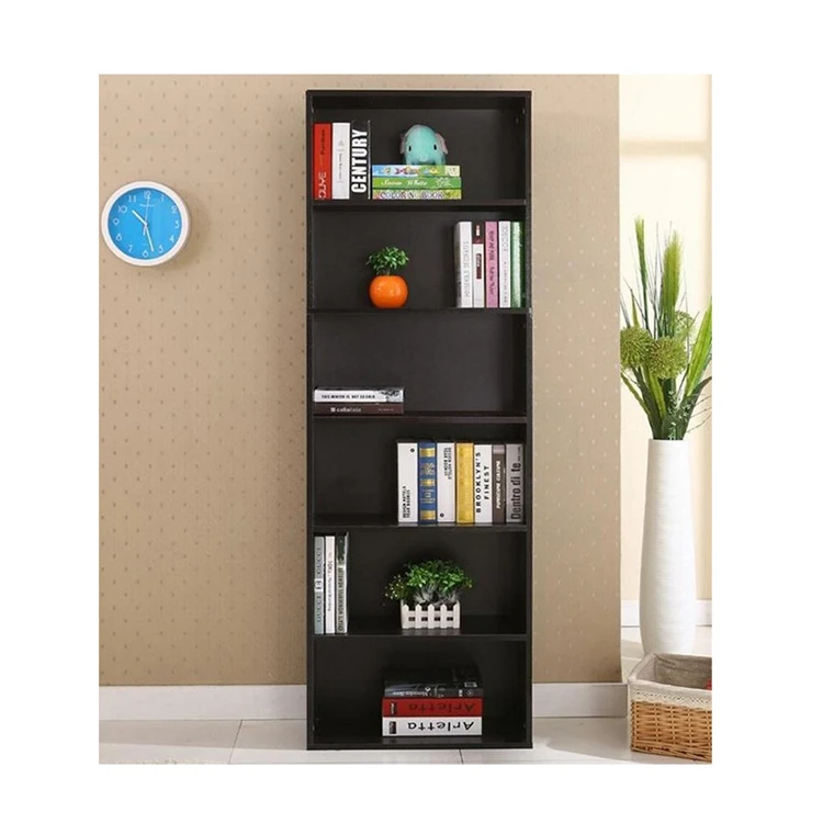 
Modern Simple Design Office Discount 3-5 Level Decorative Storage Rustic Wooden Bookcase 