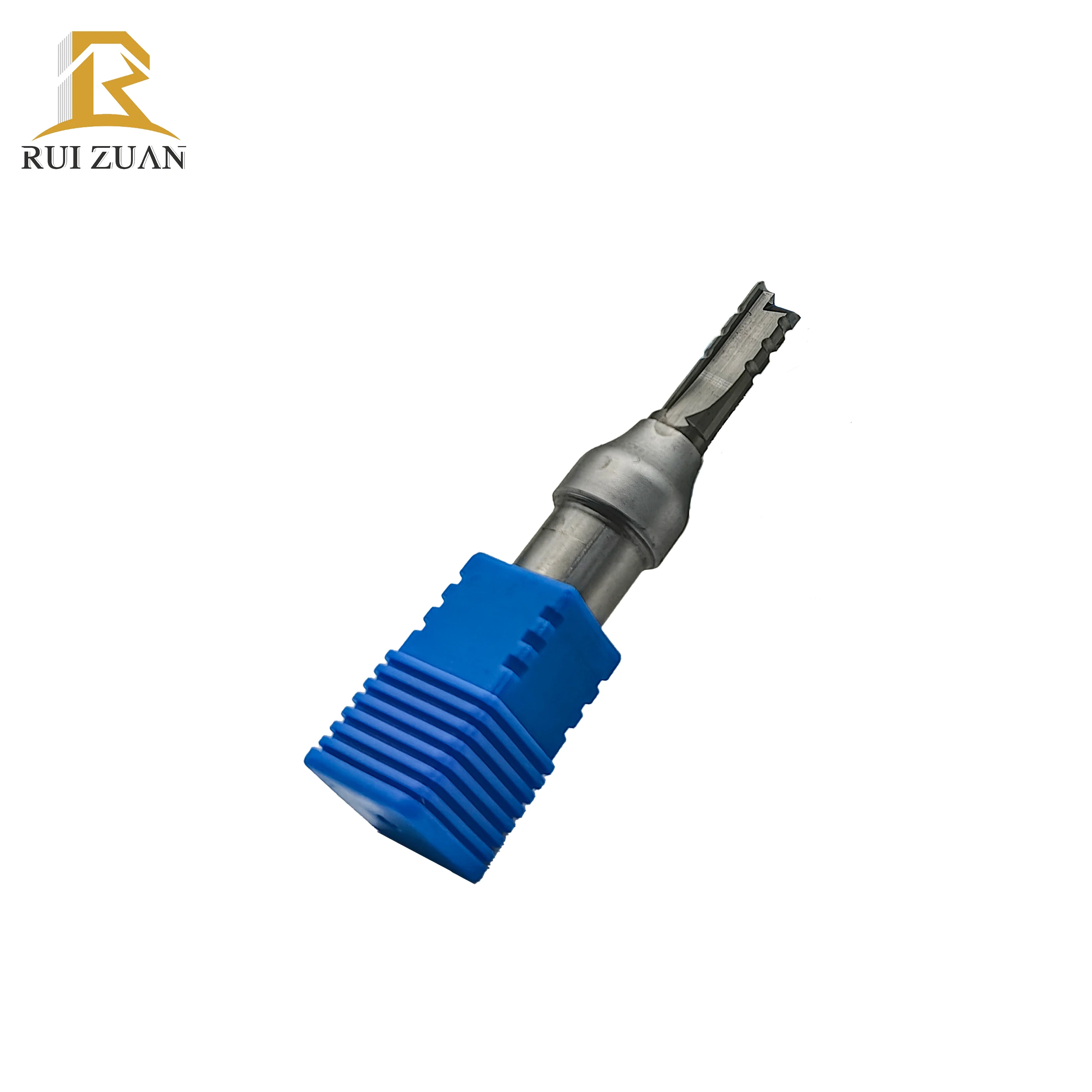 TCT three-blade cutting straight knife woodworking engraving machine high hardness tungsten steel wear 1/2 handle