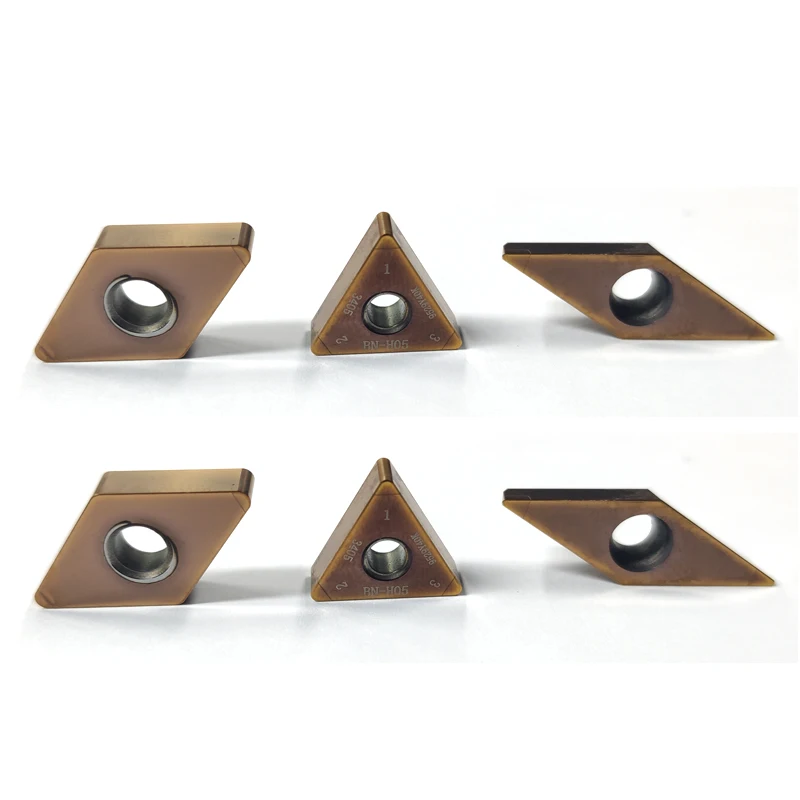 Hot after hard turning gear steel gear sleeve impact resistant cbn blade CNGA WNGA cbn pcd inserts