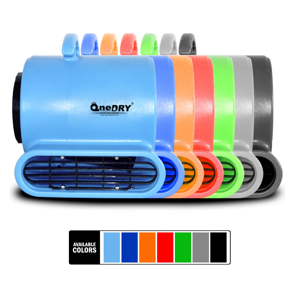 Onedry 1/2HP небольшой осевой Промышленный Низкий профиль коммерческий воздушный двигатель и на коврике арабских цифр сушильная машина для очистки и восстановления для Лоу