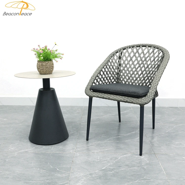 Outdoor coffee patio balcony bistro sets small spaces nordic style 3 piece bistro set of chairs and table