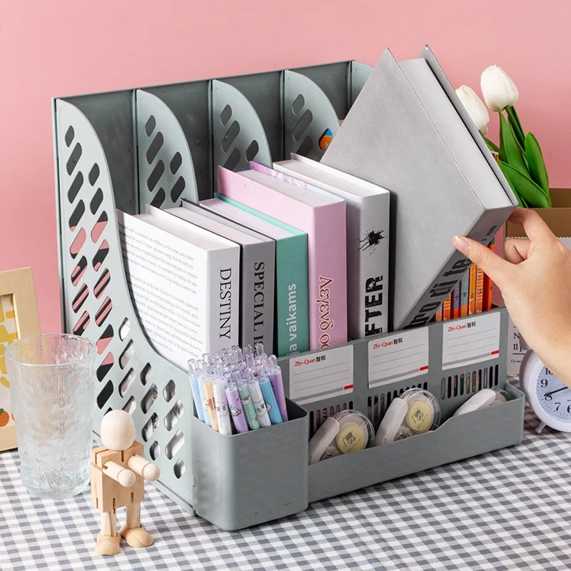 Wholesale Plastic Office File Tray office tray  magazine holder