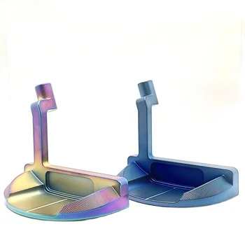2024 Rainbow Gift New Design Factory Customize logo CNC Milled Stainless Steel Forged Golf Putter Head Set