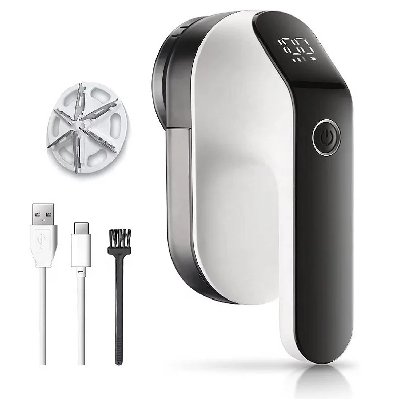 Перезаряжаемые ткань бритва электрическая машинка для удаления катышков свитер бритва для одежды мебель с 3 часов литиевая батарея светодиодный цифровой