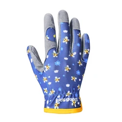REXCHI XG73 Kids Garden Gloves Latex Coated Child Gardening Gloves Kids Cycling Gloves
