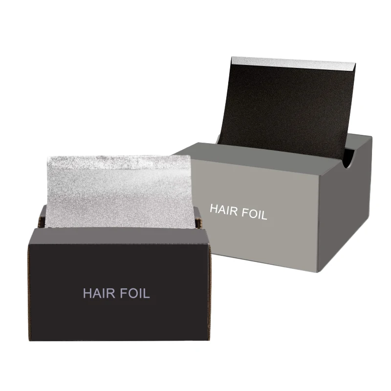 Manufacturer pop up foils for hair color aluminum hairdressing foil sheet for salon