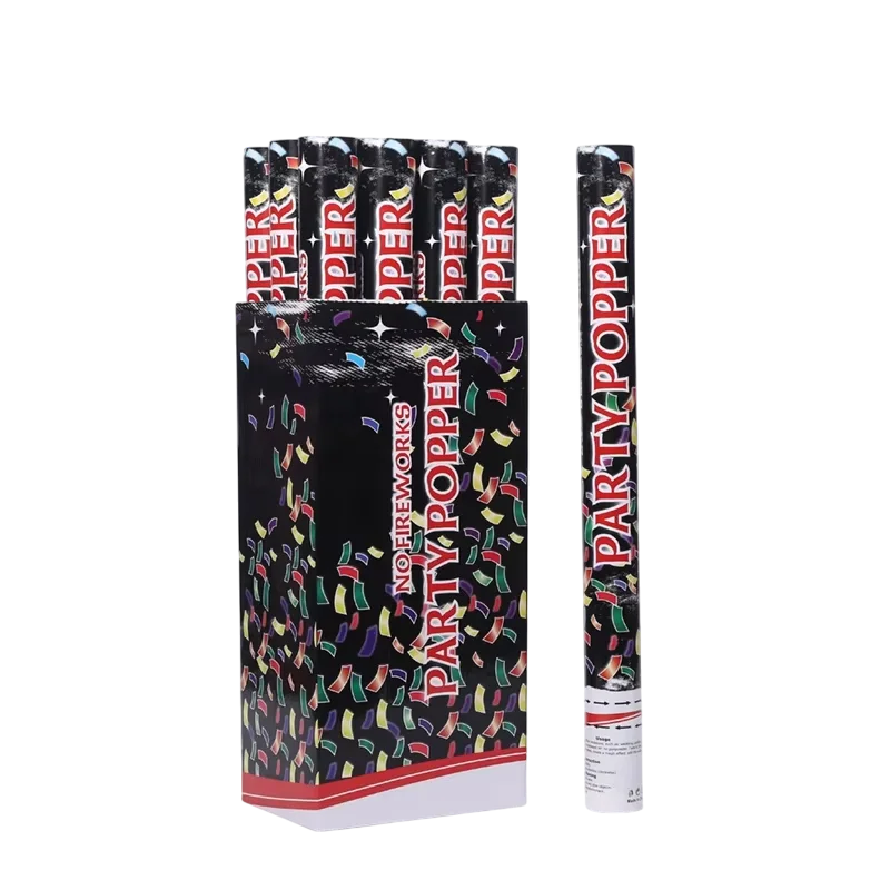 Биоразлагаемый конфетти-шутер для наружного и внутреннего использования бумажный конфетти 60 см вечеринки