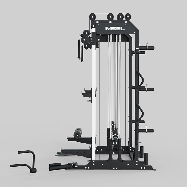 Bodybuilding Fitness Gym Smith Machine Commercial Fitness Gym Equipment Cable Crossover Fitness Machine Gym
