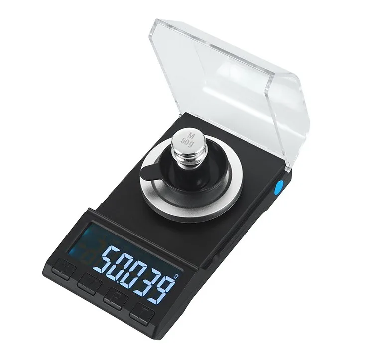 electronic scale Mini jewelry 0.001g carat scale weighing gram accuracy laboratory balance milligram scale