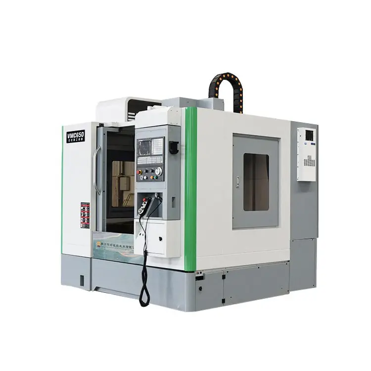 VMC650 Fanuc 4 axis machining center cnc high speed milling machining bt40 tool holder
