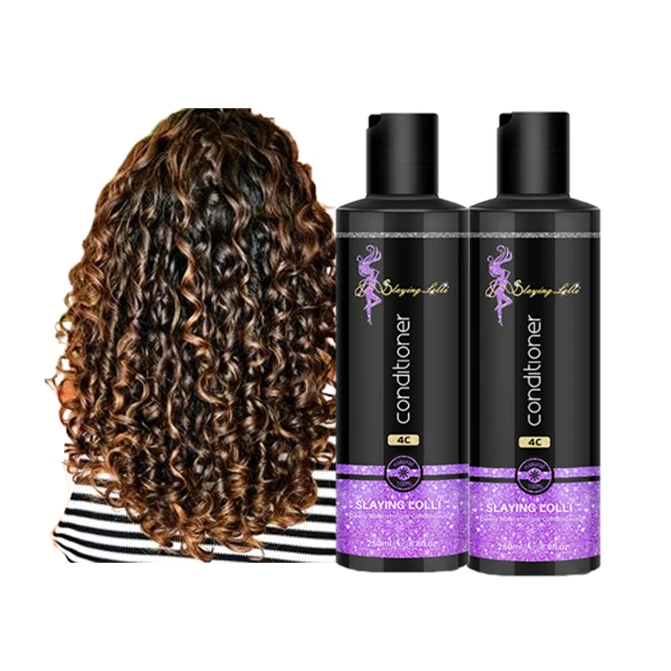private label repairing color-Protection olive oil argan oil mint hair conditioner for ladies curly dry hair