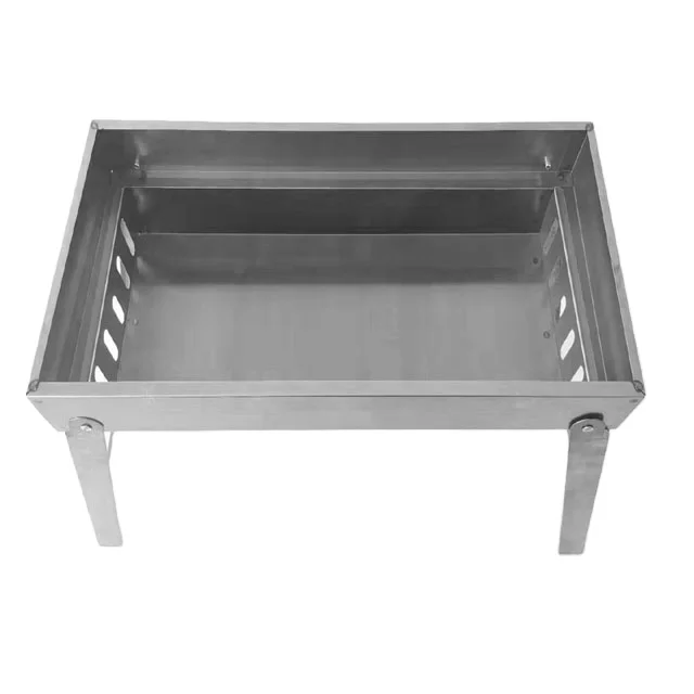 Unique large portable steel charcoal built in barbecues bbq machine grills