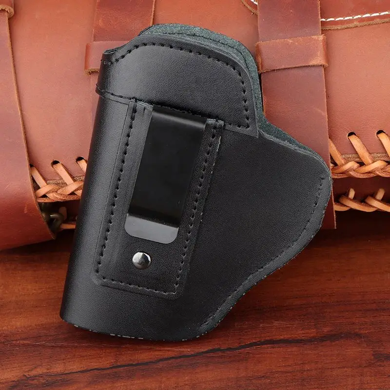 Tactical Gun Holster Right Left Belly Band IWB Soft Concealed Carry PU Gun Holster