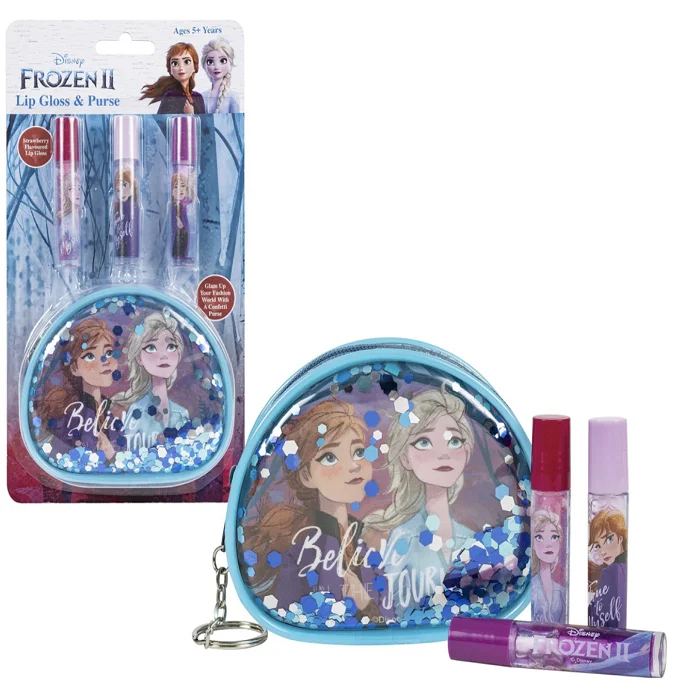 Популярный блеск для губ с кошельком для детей