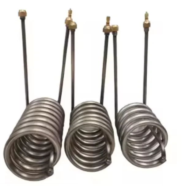 High Quality Stainless Steel Coil Heat Exchanger In-Tube Heat Pump System Manual Power Source Refrigerator Parts