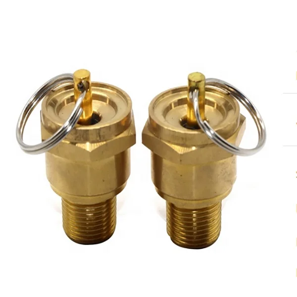 Drainage Valve Brass Air Compressor Tank Tool Standard Pipeline Valve