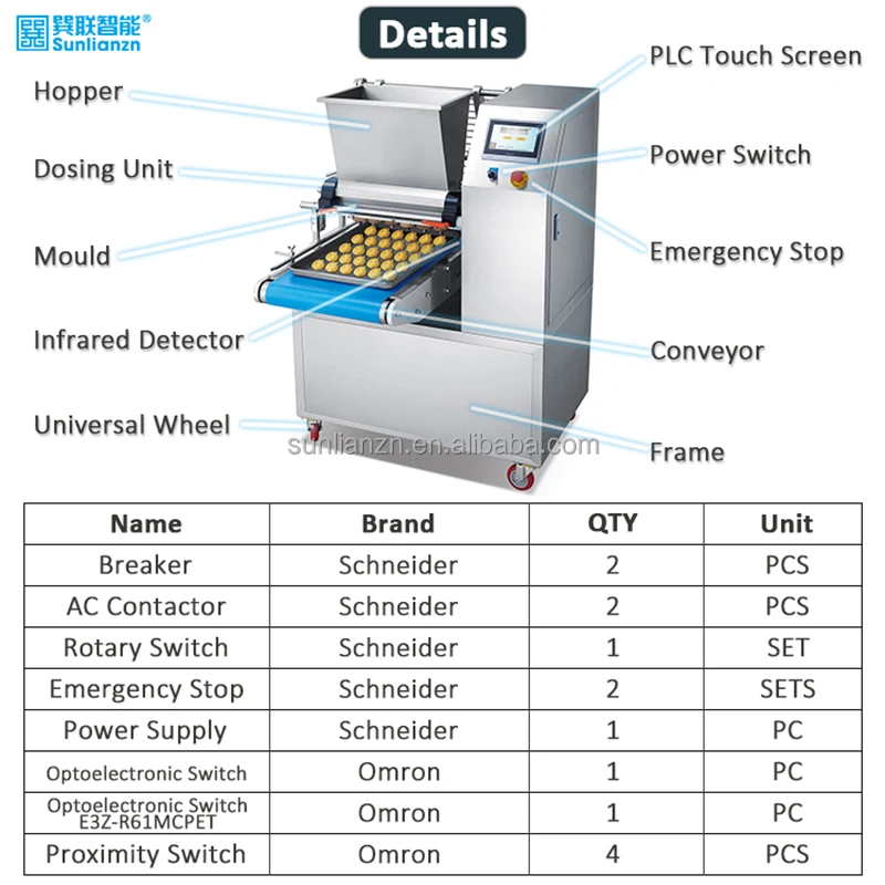 Breadstick Production Line Mixed Cookie Cheese Stick Extruder Equipment Machine