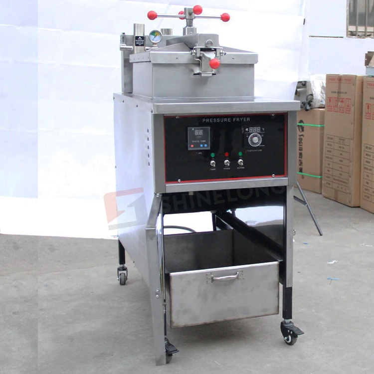 Stainless Steel Fast Food Restaurant Electric Pressure Fryer Multi Function Chicken Fryer Machine