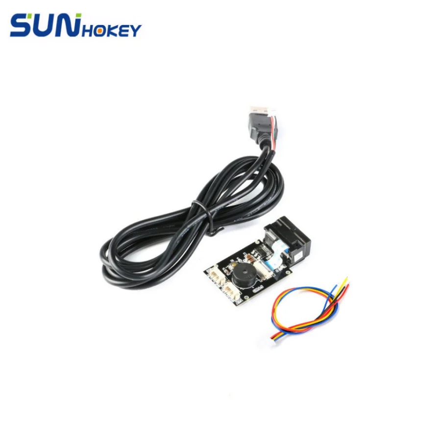 GM65 1D 2D Barcode Scanner Bar Code Reader QR Code Reader Module CMOS With Cable USB2.0 UART CMOS
