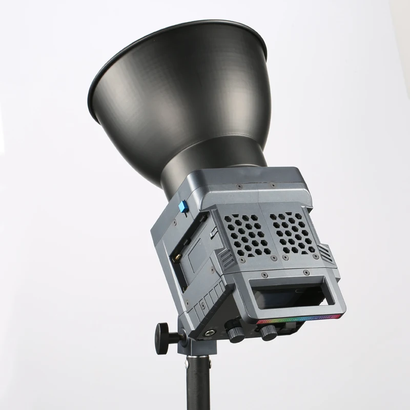 Max 2800-10000k Phone App Control Rgb Led Studio 100w Photographic Lighting Equipment With Np-f Batteries Plate & Carry Bag