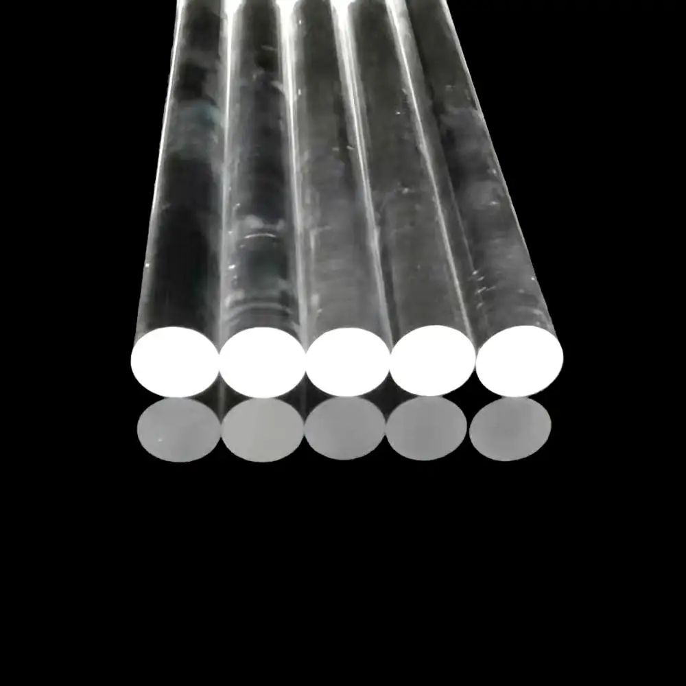 
QH conical quartz glass rod with factory price 