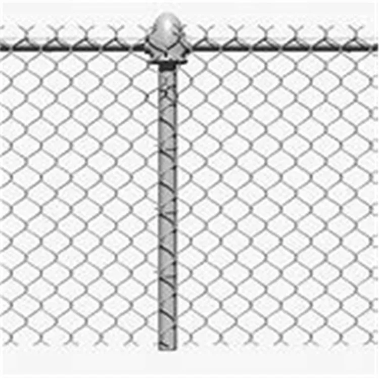 Low price galvanized chain link fence diamond wire mesh Factory Game Fence