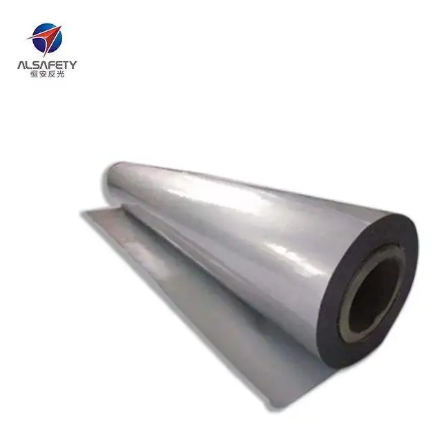 Factory Direct Sale Silver Reflective Heat Transfer Vinyl Flock Heat Transfer Vinyl HTV Vinyl Rolls