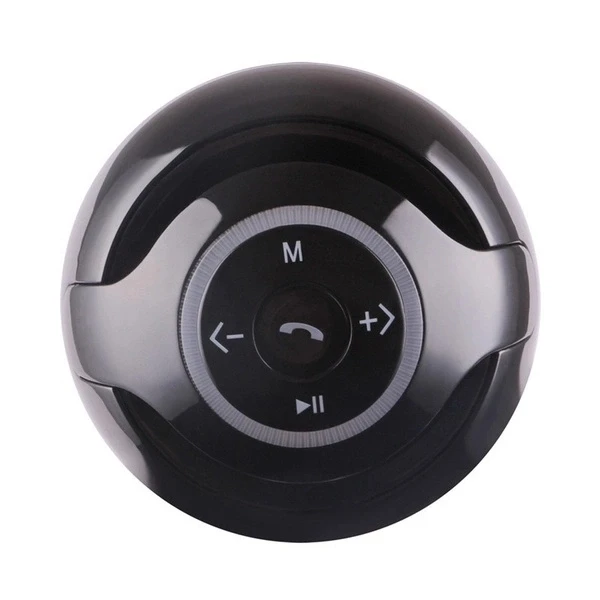Amazon New YK-1725 ball LED Mini Super Bass Portable Wireless Speaker with FM Radio TF Mic USB for Mobile Phone Accessory