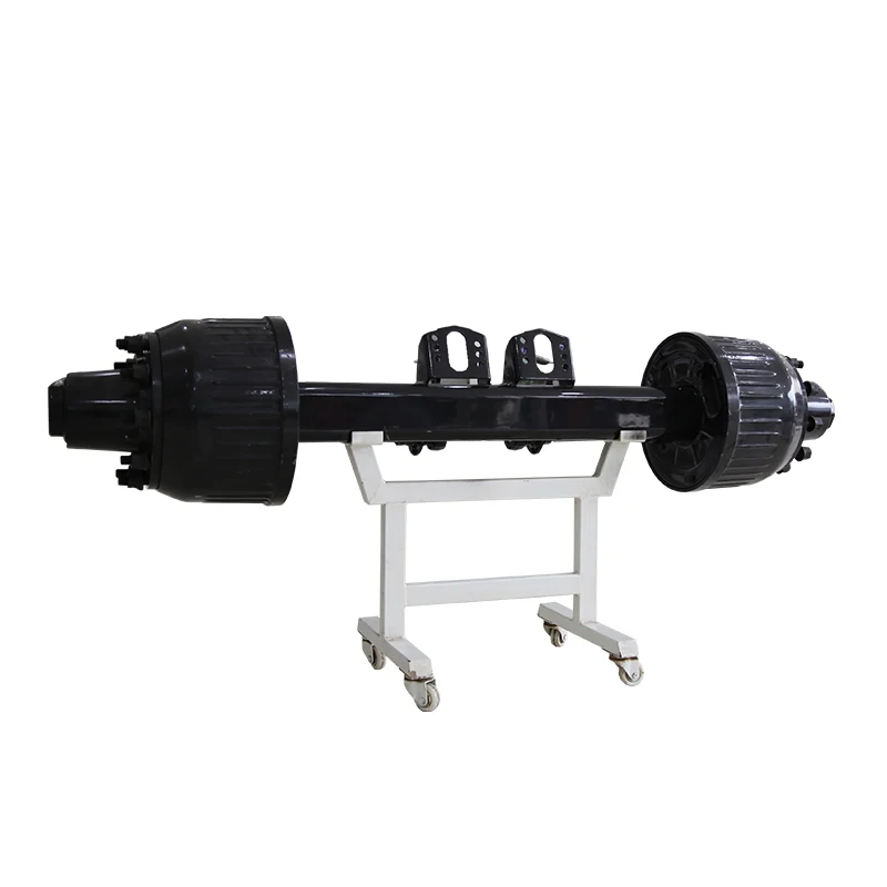 25T Germany Type 10 Bolts Wheel Hub Trailer Axle For Sale