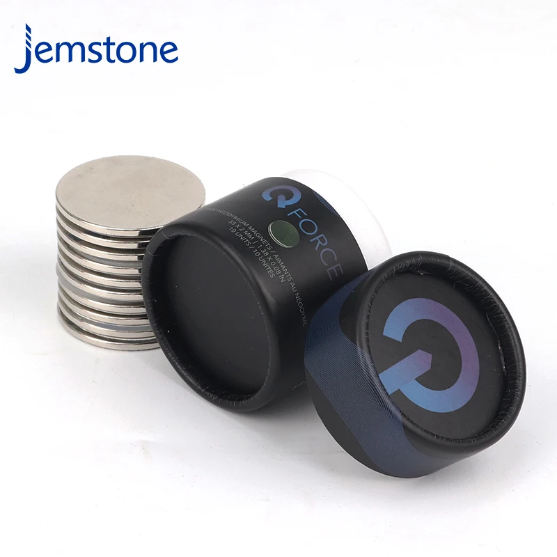 Biodegradable Cardboard  Cylinder Containers Large Neodymium Magnets Round Box Paper Tube For Magnet