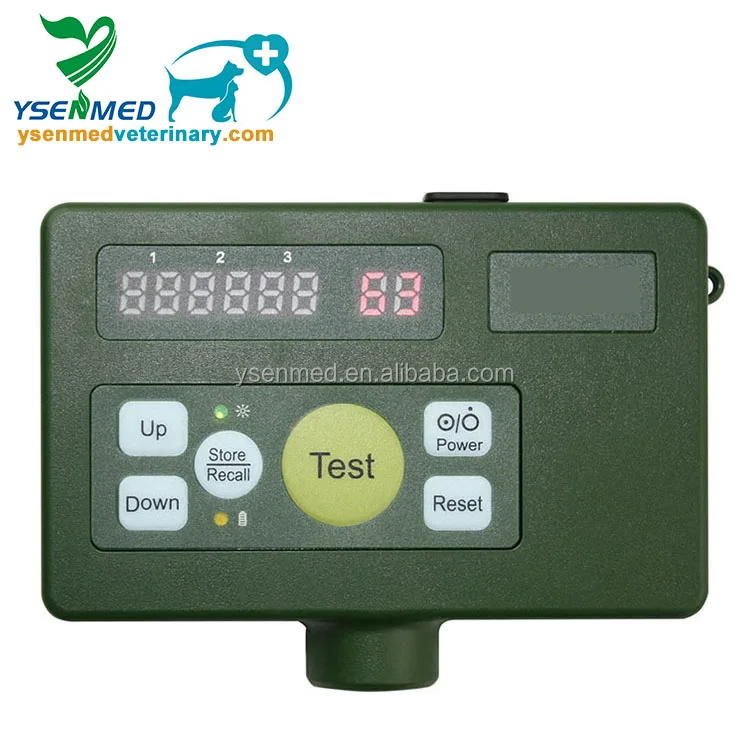 YSB-UT01 Ysenmed veterinary handheld animal back fat thickness measure tester meter veterinary backfat measurement instrument