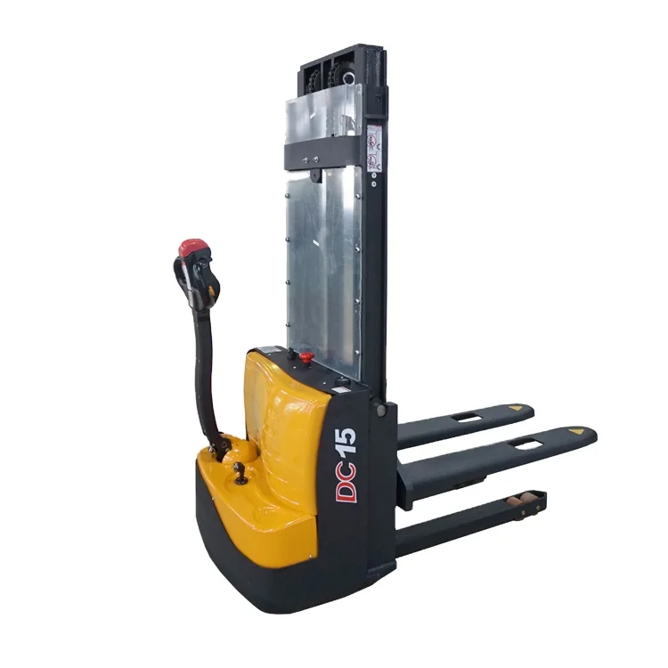 Exquisite Workmanship Yi-Lift Design Electric Forklift 1.5 Ton Walkie Type Electric Stacker