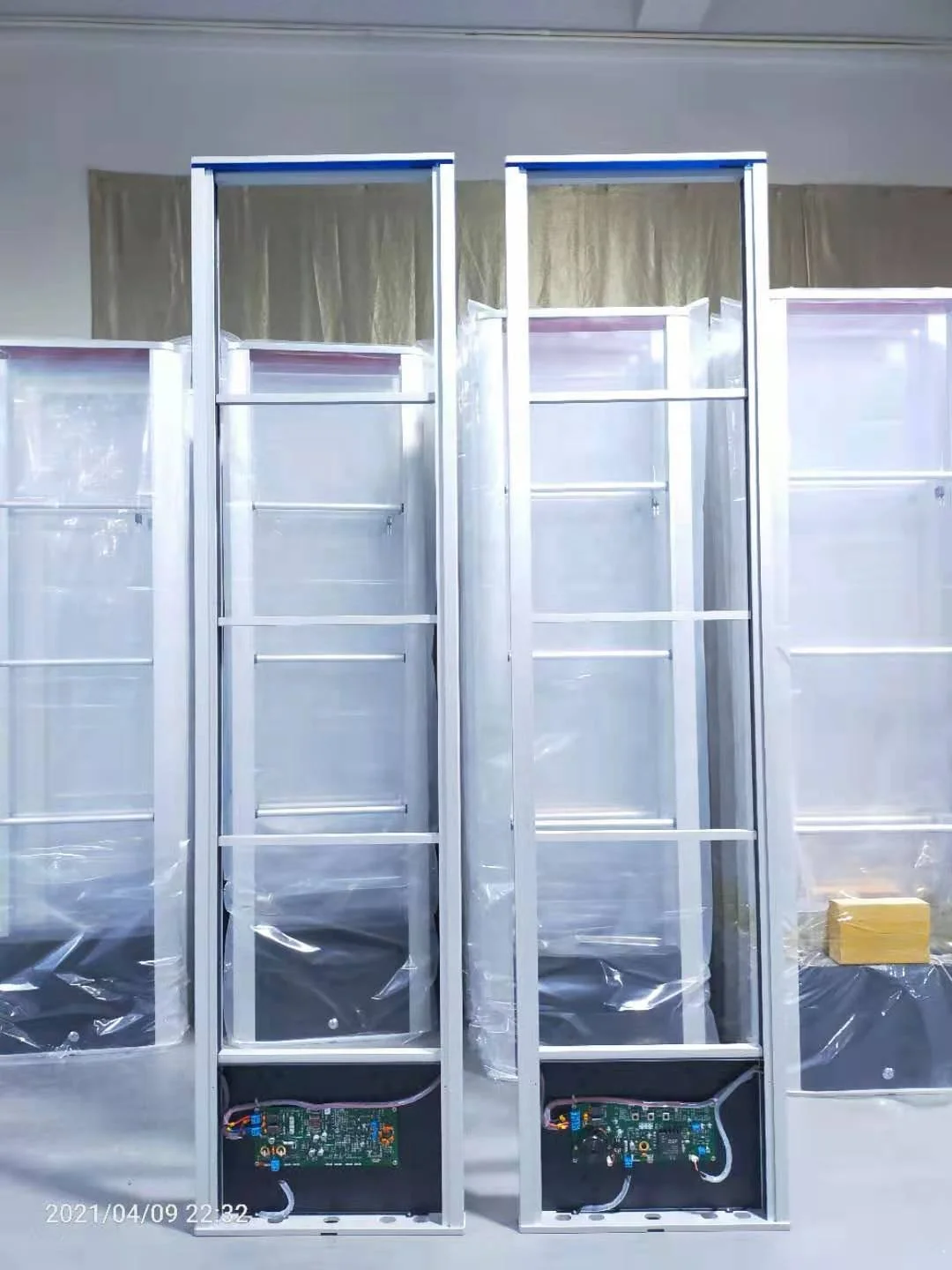 Anti Theft Eas Rf Security System retail rf 8.2mhz system eas am security antenna gate for shopping malls