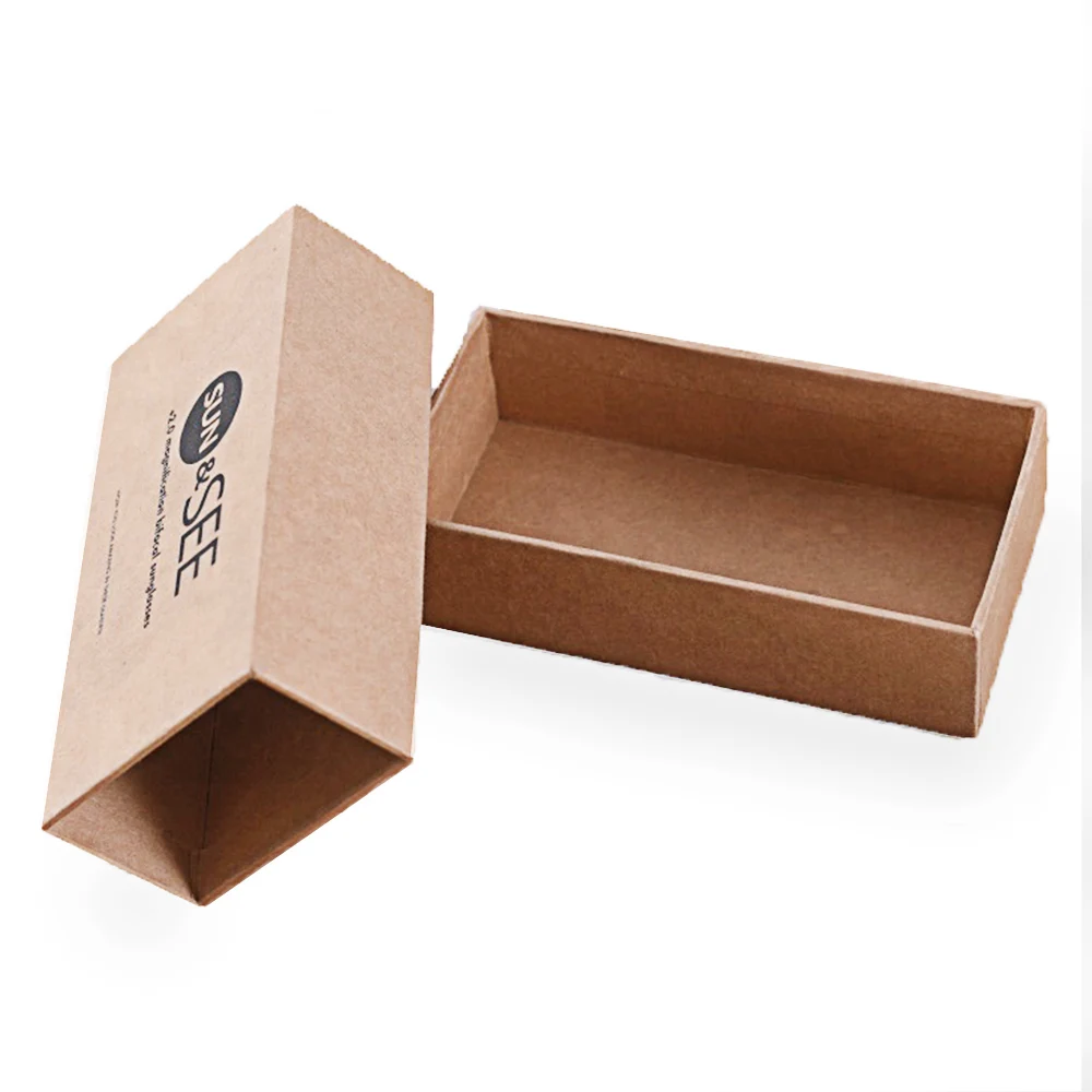 pull out drawer cardboard sunglasses custom paper sleeve packaging box