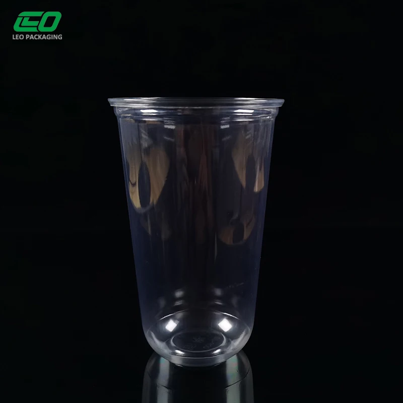 wholesale 10oz 300ml pet u shape cup