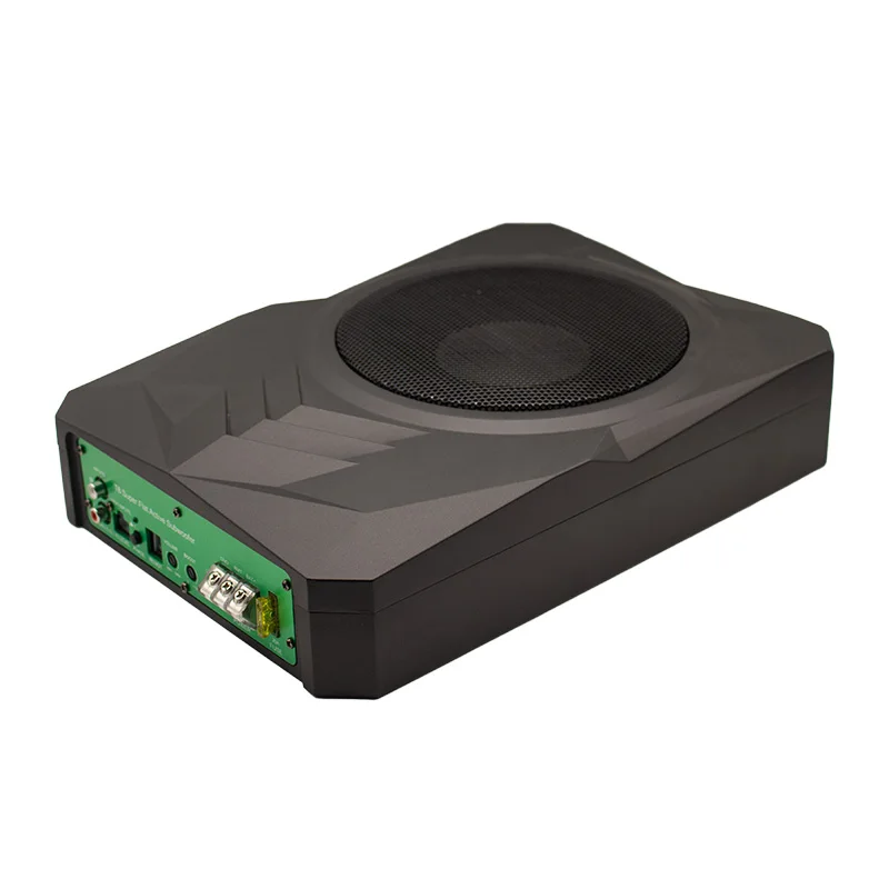Most popular Aluminum Box Under Seat amplifier subwoofer with amp for car Android APP Tuning
