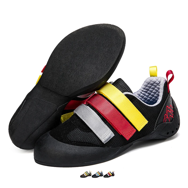 Odm Outdoor Men Professional Non-slip Rock Climbing Shoes for Big Size