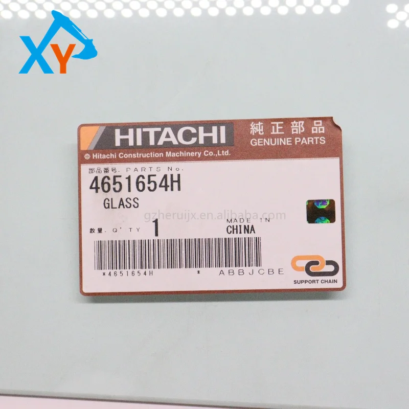 Excavator Cab parts Lower front windshield Glass 4651654H For ZX130-5G ZX240-5A ZX330-5B
