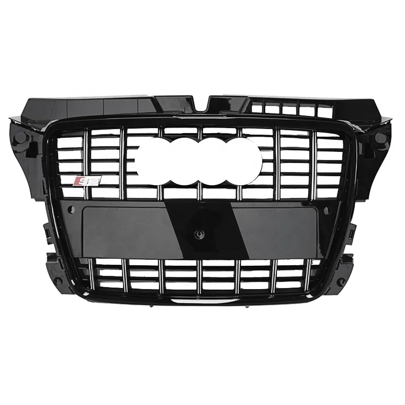 Drop shipping front S3 grill for Audi A3 8P 2008 2009 2010 2011 2012