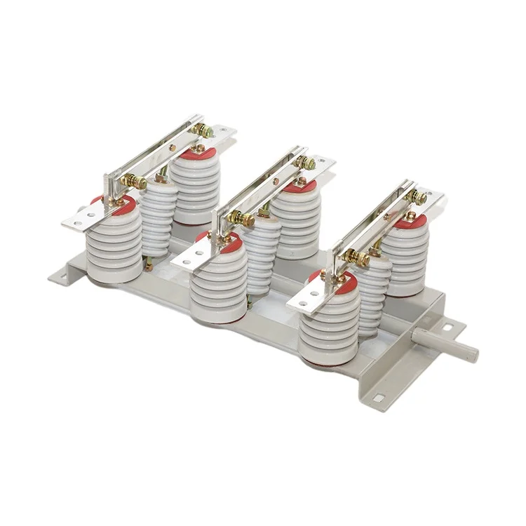 GN19 11KV 12KV Indoor High Voltage Disconnector isolating switch with earth switch