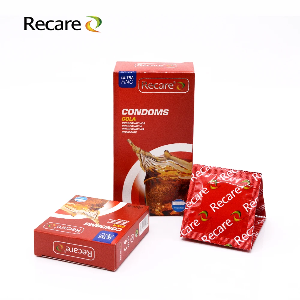 Natural Rubber Latex cheaper manufacture flavoured recare condom for man