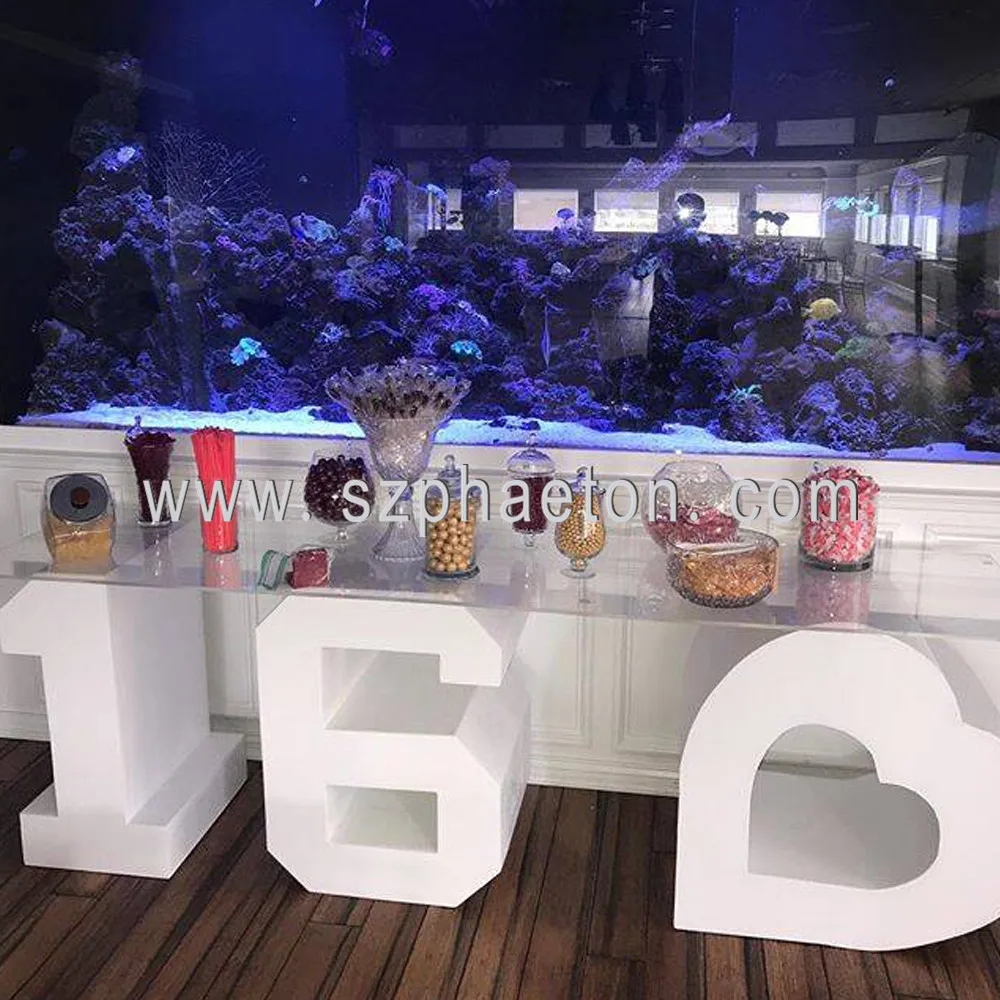 Birthday party supplies number table 1 for first year old birthday party decoration, ONE letter table for party supplies