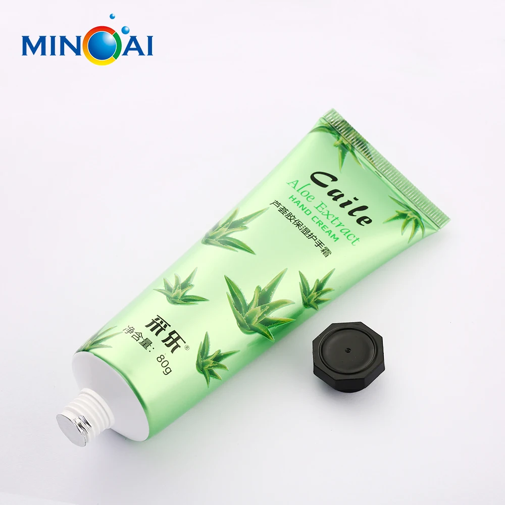 15ml 20ml 30ml 50ml 80ml 100ml 120ml Custom Printing Plastic Empty Hand Cream Cosmetic Packaging Tube