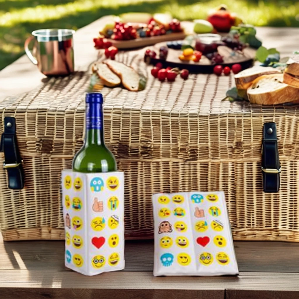 Portable Eco-Friendly 4/8 blocks Bottle Cooler Reusable Wine and Beer Cooler