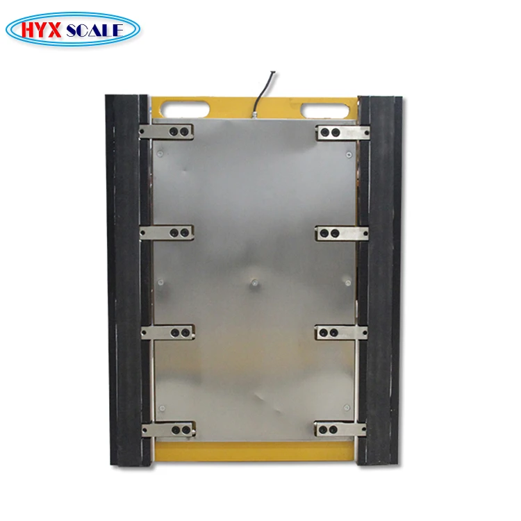 Portable Vehicle Axle Scale Weigh Pads with maximum weight 0.5t-20t per Pad  Customize pad size