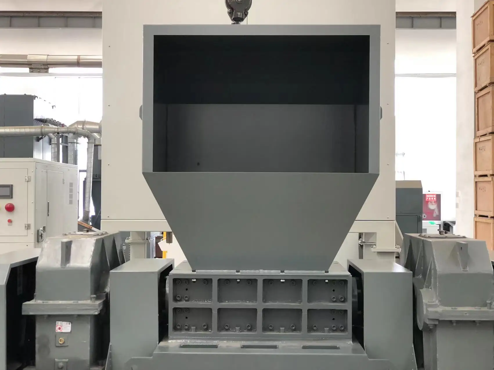 Professional  Industrial Double Shaft Shredder for Shredding  Paper